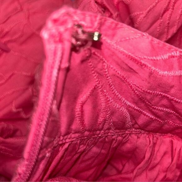 H&M Pink Embroidered Midi Skirt(Size 2) - Picture 4 of 6